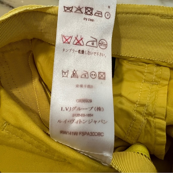 Louis Vuitton cropped ankle jeans gold side zippers Sz 0 - Picture 11 of 16